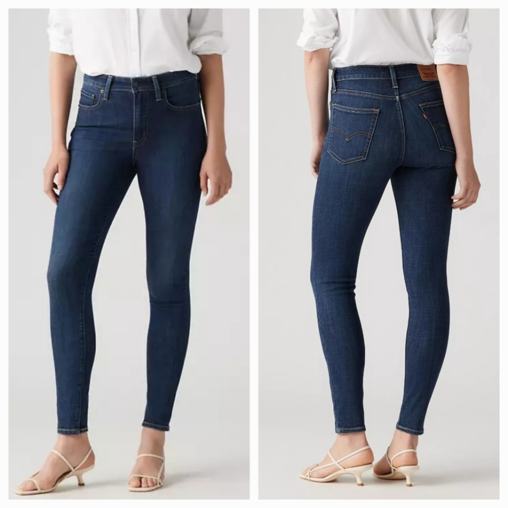 Levi's 721 High Rise Skinny sz 30 - Blue Story Medium Stretch (A)